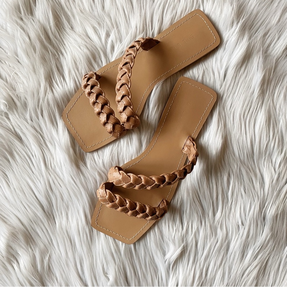 Billini braided slide sandals